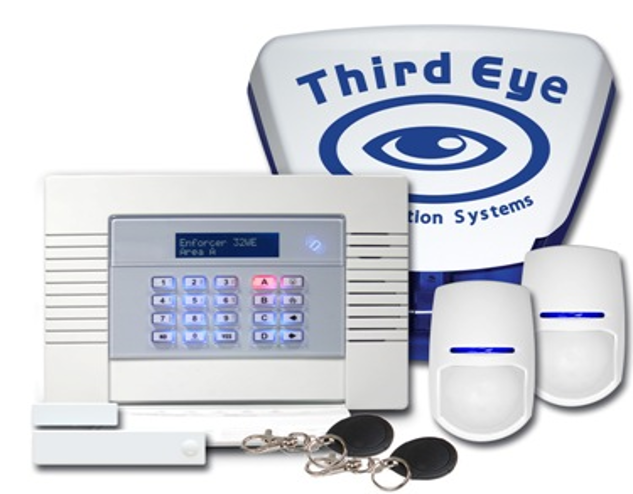 burglar alarms and access control systems installed in London. We can also install fire alarms and commercial security